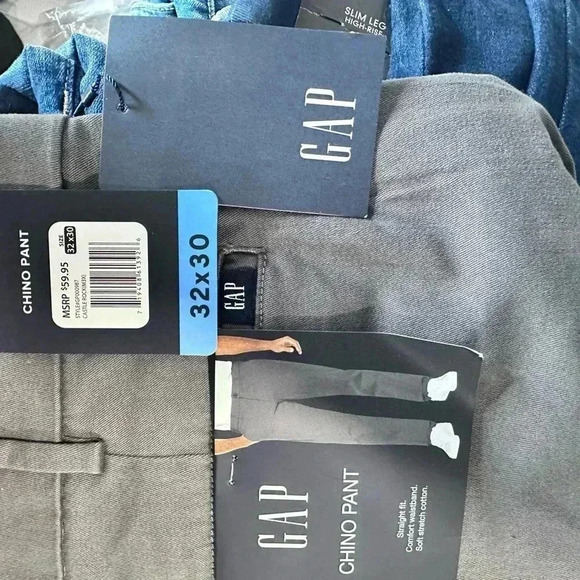 GAP Men's Gray Pants - Picture 4 of 4